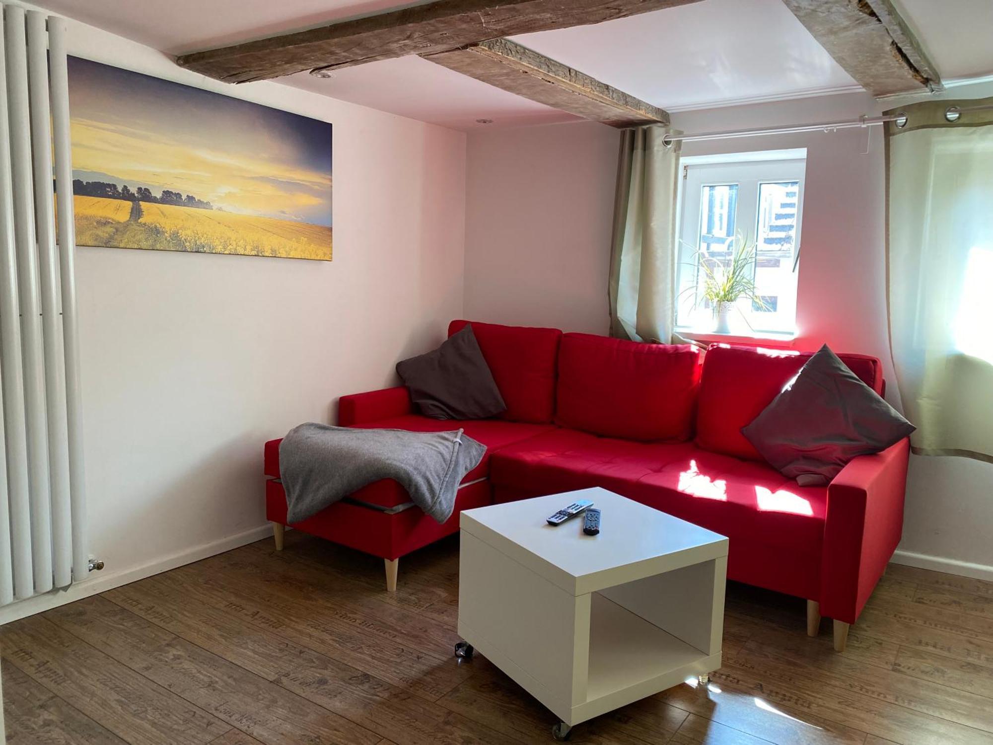 Ferienwohnung-Goldener Winkel โฮลซ์มินเดิน ภายนอก รูปภาพ