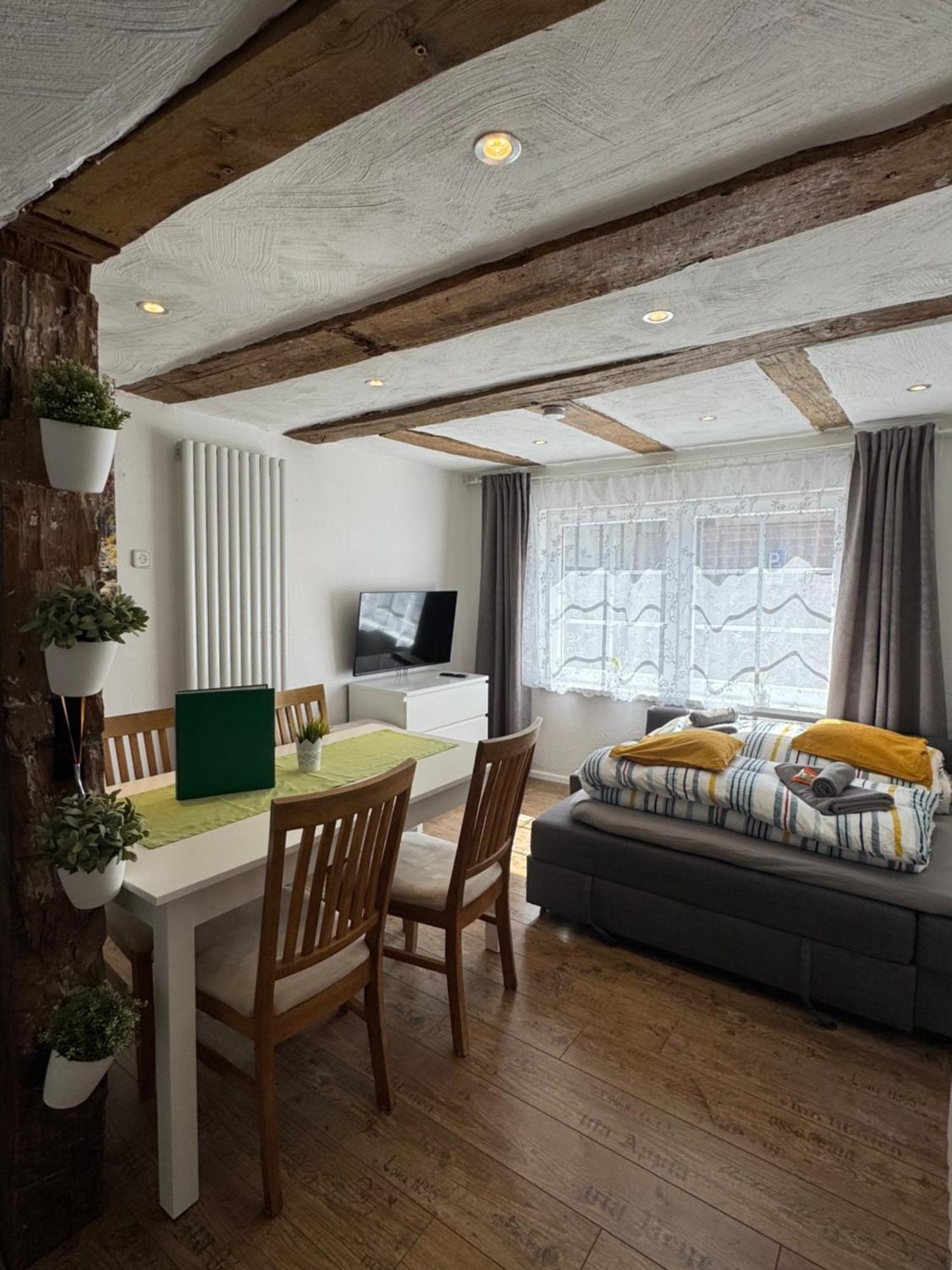 Ferienwohnung-Goldener Winkel โฮลซ์มินเดิน ภายนอก รูปภาพ